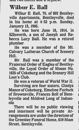 Wilbur E. Ball